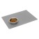 Silicone rug for a bowl, 40 x 30 cm, dark gray