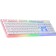 Keyboard Defender Dark White GK-172, Game, Wending, Lighting, 104 Key, USB, White