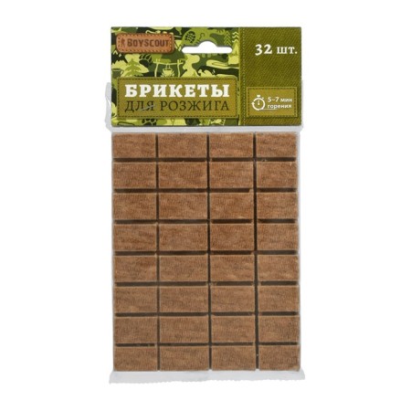 Boyscout ignition briquettes, 1 pl. x 32 pcs