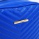 Bag Cross-Bodi with a zipper, blue color