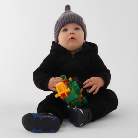Costume: sweatshirt and pants crumbs, I am Basic Line, height 80-86 cm, black-1
