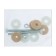 Reinforcement for flush tanks "RBM" AS-16.3, "Stop Shti", with side eyeliner, Belaya button