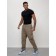 Cargo jeans men, size 46-48, beige color