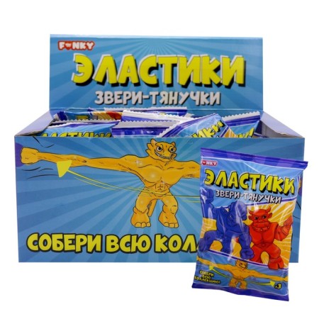 Funky Toys Toys Toy "Elastic", gold color, mix