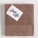 Tmachry towel Lovelife Melody 33x70 ± 3 cm, brown color