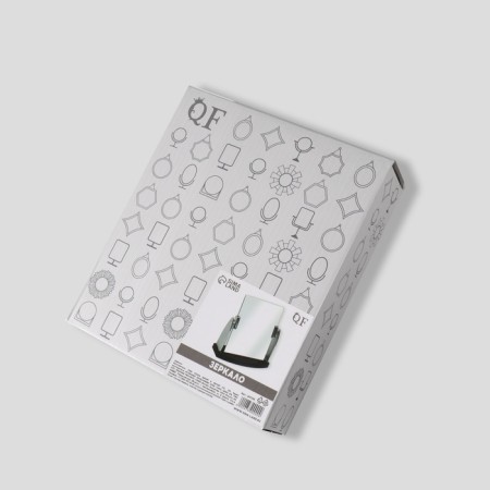 Mirror desktop, mirror surface 11.5 × 14.5 cm, silver color-5