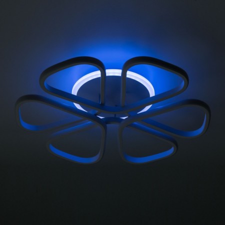 Lamp Citilux “Cesar Smart” CL233A250E 58x58x13.5 cm, 1x90W, LED, white color-9