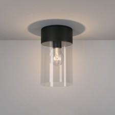 Ceiling lamp (SPOT) ELEKTROSTANDARD, Atrani E27 110x1110x185 mm, IP43, black color
