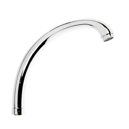 Pour for the Zein "duck" mixer, 22 cm axis, stainless steel, plastic aerator-2