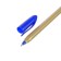 Ballic handle, 1.0 mm, blue rod, triangular gold housing