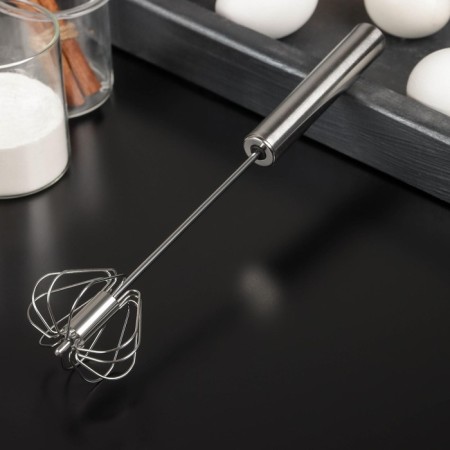 Mixer Mechanical Dolyana "Silver", 25 cm, stainless steel-1