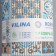 Bathroom mat “Transfiguration”, width 80 cm, roll 15 m, color orange-blue