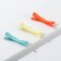 Fit and hair clips (3 pcs.) "Fox", set