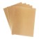 Cardboard foil A4 297*210/0.8 520 g/m2 set 5l gold/gold