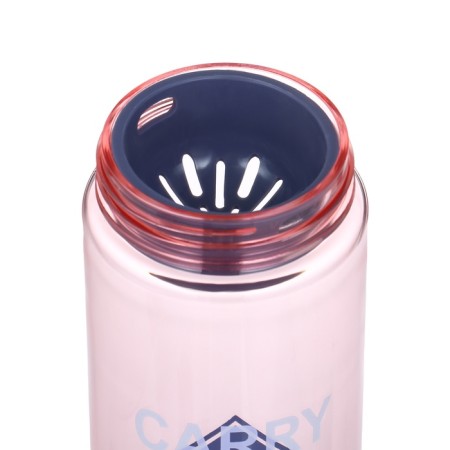 Water bottle, 550 ml, 22.5 x 6.7 cm, sieve, brown-2