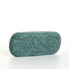 Case for glasses on the cracker, green color