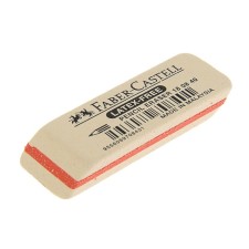 Lastik Faber-Castell rubber 7008 50x19x8, for graphite pencils, white