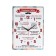 Carty clock, interior "Pope Rules", 30 x 40 cm, on canvas, silent