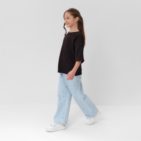 T -shirt Children's Minaku Black color, height 122 cm-2