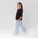 T -shirt Children's Minaku Black color, height 122 cm