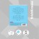 Notebook 12 sheets in the slanting ruler, erichkrause visio "Classic", cover coated cardboard, offset block, blue