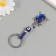 Keychain from the evil eye "turtle" 2.7x7.5 cm