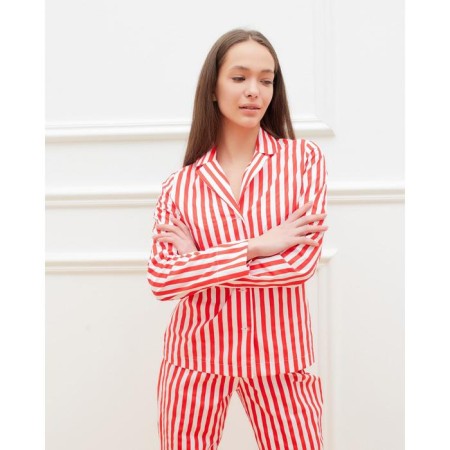 Women's shirt KAFTAN "strip", size 48-50-1