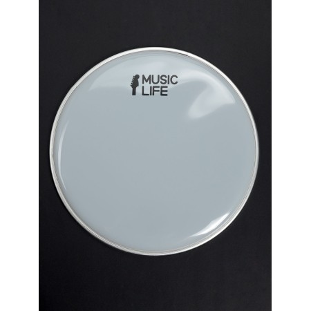 Plastic for the drum of Music Life 10 inches, white