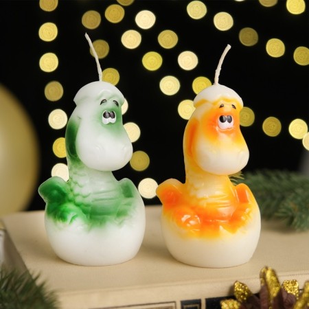 Candle "Dragosha in the Egg", 2.5x10 cm-3