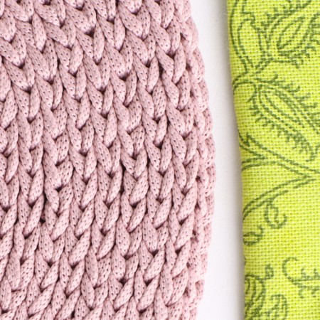 Napkin, d = 25 cm, polyester fiber, lilac-2