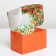 Confectionery packaging Bilateral "Orange", 16 x 10 x 10 cm