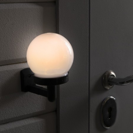 Garden lamp on the solar battery "Shar", 10 × 15 × 14 cm, 1 LED, glow warm white