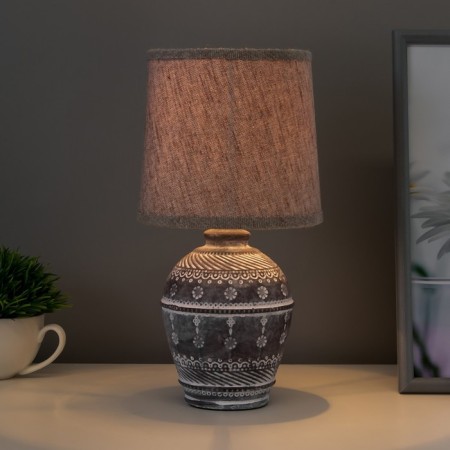 Bulbed lamp 16558/1br E14 40W Chocolate 15x15x29 cm Risalux-1