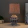 Bulbed lamp 16558/1br E14 40W Chocolate 15x15x29 cm Risalux