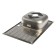 Kitchen sink "Vladiks", cut, with a siphon, 76x48 cm, left, stainless steel 0.6 mm