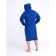 Terrier male robe with a hood, size 60-62, blue color