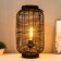 Bourmis table lamp E27 15W black 23x23x40 cm Risalux