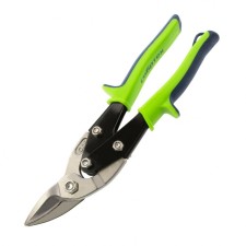 Scissors for Metal SibRETKE 78337, right cut, steel C55, 2K handles, up to 0.8 mm, 250 mm