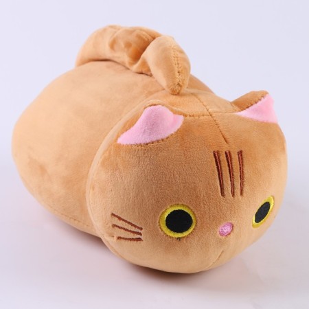 Soft toy "kitten", 20 cm, beige color-3
