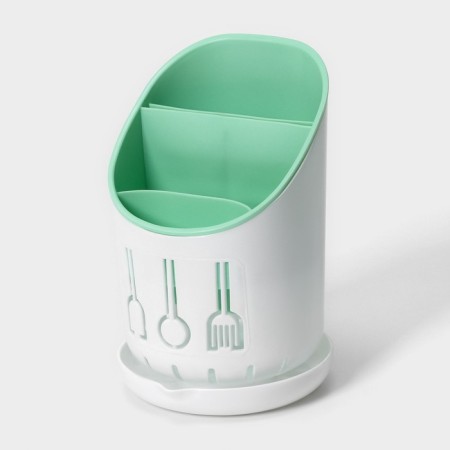 Table for cutlery shares, 3 compartments, 12 × 12 × 9 cm, color mix-3