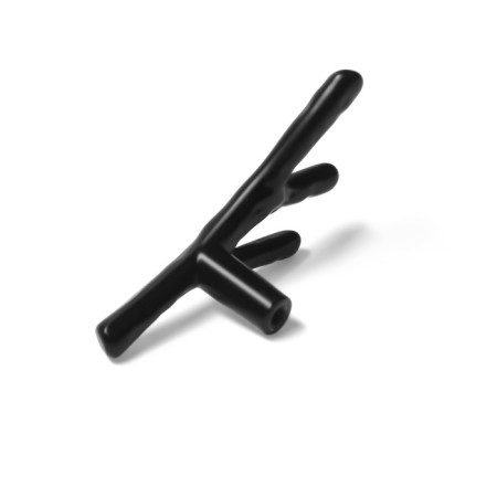 Handle button Cappio "branch", black color-5