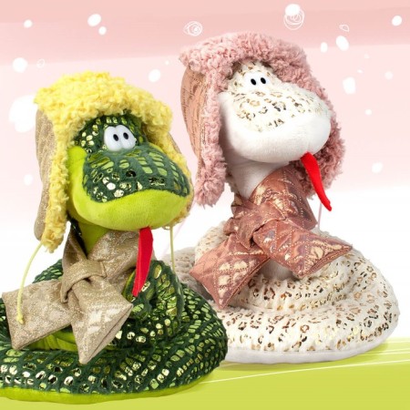 New Year! Soft toy "snake ears, 26 cm-5