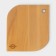 Cutting board MAGISTRO "drop", 20 × 18 × 1.2 cm, oak
