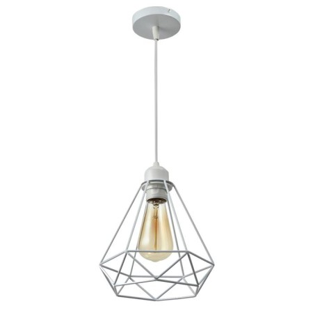Lamp Bayerlux "Adri" 1x60W E27 white 16x16x100 cm.