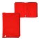 Plastic folder A4, 325 x 230 x 25 mm, lightning around, calligrata "office", PM-A4-11, 0.5 mm, color, texture "sand", red