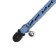 Fly collar with reflective coating of "fish", 30 x 1 cm, blue