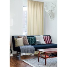 Curtain on the braces of Milfay, size 146x270 cm