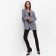 Women's jacket with a cut on the back of MIST size L-XL, color gray