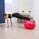 Fitball ONLYTOP, D = 55 cm, 700 g, half mastery, Mix colors