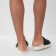 Male slippers, size 44-45, green color